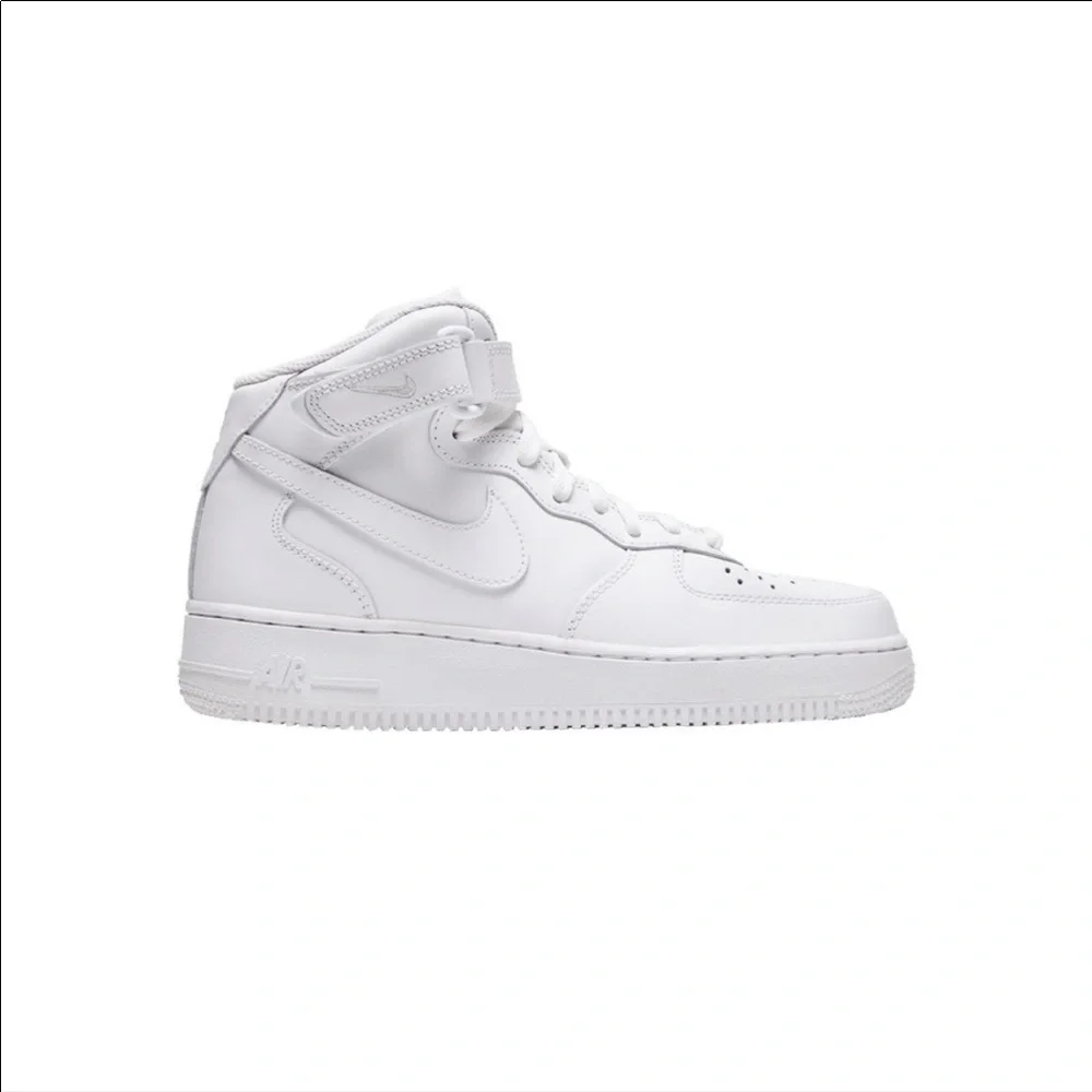 NIKE AIR FORCE 1 '07 MID 'TRIPLE WHITE'
8.5 Women / 7Y Men - Picture 2 of 9